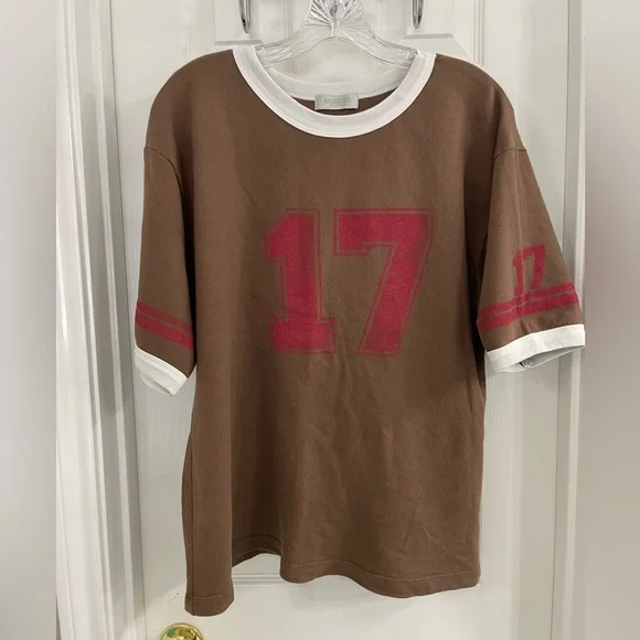 Free People x Ragabond Lost and Found Ringer Tee Size Small - Picture 5 of 8